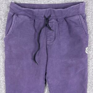 Born Primitive Jogger Pants Mens Small Purple Fleece Gym Training Athleisure